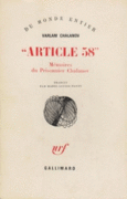 Couverture «Article 58» ()