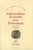 Couverture Conversations de Goethe avec Eckermann (,Johann Wolfgang von Goethe)
