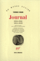 Couverture Journal (Thomas Mann)