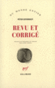 Couverture Revu et corrigé (Péter Esterházy)