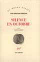 Couverture Silence en octobre (Jens Christian Grøndahl)