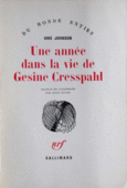 Couverture Une année dans la vie de Gesine Cresspahl ()