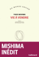 Couverture Vie à vendre (Yukio Mishima)