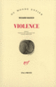 Couverture Violence (Richard Bausch)