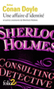 Couverture Une affaire d'identité et autres aventures de Sherlock Holmes (Arthur Conan Doyle)