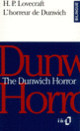 Couverture L'Horreur de Dunwich/The Dunwich Horror (Howard Phillips Lovecraft)