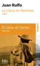 Couverture Le Llano en flammes (choix)/El llano en llamas (selección) (Juan Rulfo)