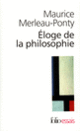 Couverture Éloge de la philosophie et autres essais (Maurice Merleau-Ponty)