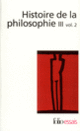 Couverture Histoire de la philosophie (Yvon Belaval,Collectif(s) Collectif(s),Brice Parain)