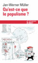 Couverture Qu'est-ce que le populisme? (Jan-Werner Müller)