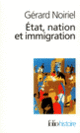 Couverture État, nation et immigration (Gérard Noiriel)