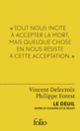 Couverture Le deuil (Vincent Delecroix,Philippe Forest)