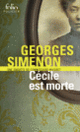 Couverture Cécile est morte (Georges Simenon)