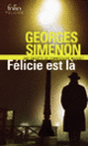 Couverture Félicie est là (Georges Simenon)