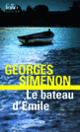 Couverture Le bateau d'Émile (Georges Simenon)