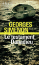 Couverture Le Testament Donadieu (Georges Simenon)