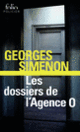 Couverture Les dossiers de l'Agence O (Georges Simenon)