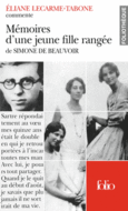 Couverture Mémoires d'une jeune fille rangée de Simone de Beauvoir (Essai et dossier) ()
