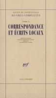 Couverture Correspondance et écrits locaux ()
