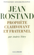 Couverture Jean Rostand ()