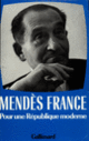Couverture Pour une République moderne (Pierre Mendès France)