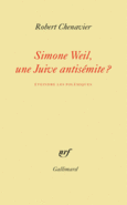 Couverture Simone Weil, une Juive antisémite ? ()