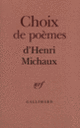 Couverture Choix de poèmes (Henri Michaux)