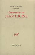 Couverture Conversation sur Jean Racine ()