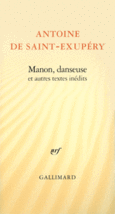 Couverture Manon, danseuse et autres textes inédits ()