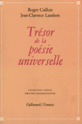 Couverture Trésor de la poésie universelle (,Roger Caillois,Jean-Clarence Lambert)