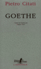 Couverture Goethe (Pietro Citati)