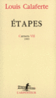 Couverture Étapes (Louis Calaferte)