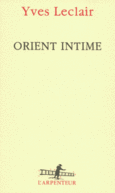 Couverture Orient intime ()