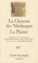 Couverture La Chanson des Nibelungen – La Plainte ( Anonymes)