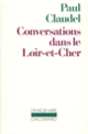 Couverture Conversations dans le Loir-et-Cher (Paul Claudel)