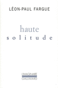 Couverture Haute solitude ()
