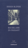 Couverture Baudelaire en passant ()