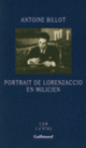 Couverture Portrait de Lorenzaccio en milicien (Antoine Billot)