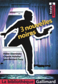 Couverture 3 nouvelles noires (,Chantal Pelletier,Jean-Bernard Pouy)