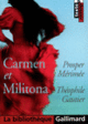 Couverture Carmen – Militona (Théophile Gautier,Prosper Mérimée)