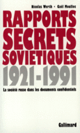 Couverture Rapports secrets soviétiques (,Nicolas Werth)