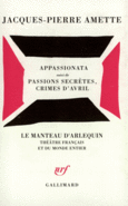 Couverture Appassionata / Passions secrètes, crimes d'avril ()