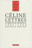 Couverture Lettres à Milton Hindus ()