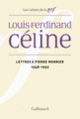 Couverture Lettres à Pierre Monnier (Louis-Ferdinand Céline)