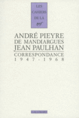 Couverture Correspondance (,André Pieyre de Mandiargues)