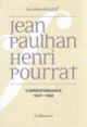 Couverture Correspondance (Jean Paulhan,Henri Pourrat)