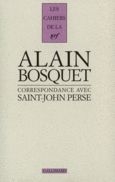 Couverture Correspondance (, Saint-John Perse)