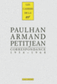 Couverture Correspondance (Jean Paulhan,Armand-M. Petitjean)