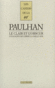 Couverture Jean Paulhan : le clair et l'obscur (Collectif(s) Collectif(s))