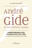 Couverture André Gide et son éditeur suisse (,Richard Heyd)